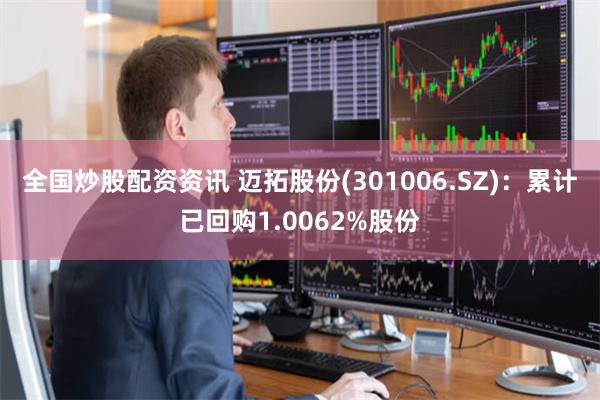 全国炒股配资资讯 迈拓股份(301006.SZ)：累计已回购1.0062%股份